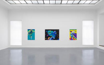 Exhibition view: Cybèle Varela, Between Spaces, SETAREH, Berlin (28 April–3 June 2023). Courtesy the artist and SETAREH.