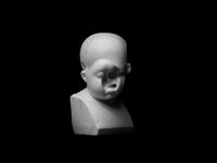 CHILDS Head - Opus 5 nr.9 by Athar Jaber contemporary artwork sculpture