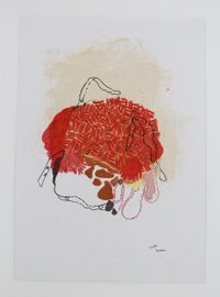 Backpack 6 by Jagath Weerasinghe contemporary artwork painting, works on paper