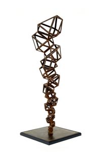 Paradigm Chamfer (Structural) by Conrad Shawcross contemporary artwork sculpture