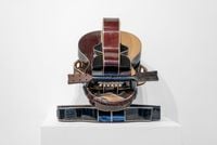 Frontman by Willie Cole contemporary artwork sculpture