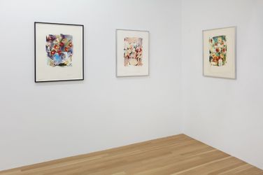 Exhibition view: Richard Hamilton, A little bit of Roy Lichtenstein for..., Galerie Buchholz, New York (6 September–22 October 2022). Courtesy Galerie Buchholz.