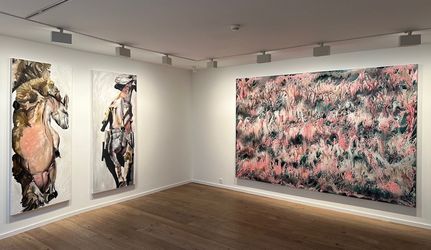 Exhibition view: Group Exhibition, Something Woman This Way Comes, Patricia Low Contemporary, Gstaad (23 February 2024–20 April 2024). Courtesy Patricia Low Contemporary, Gstaad/Venice.