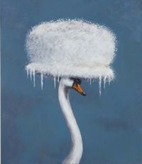 Code Blue by Joanna Braithwaite contemporary artwork painting