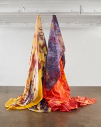 Untitled by Sam Gilliam contemporary artwork painting, textile