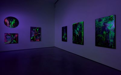 Exhibition view: Chen Yingjie, Inevitability, Whitestone Gallery, Taipei (28 August–10 October 2021). Courtesy Whitestone Gallery.
