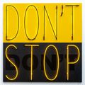 Don't Stop 1  (Yellow/Black) by Deborah Kass contemporary artwork 1