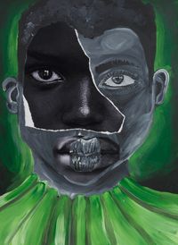The Black Panjandrum 42 by Larry Amponsah contemporary artwork painting, works on paper, mixed media