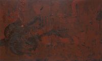 Red Object #02 by Bernardo Pacquing contemporary artwork painting, works on paper