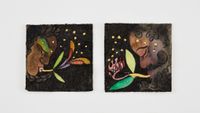 Harvest - Flower Eaters by Chris Ofili contemporary artwork painting, works on paper, sculpture, drawing