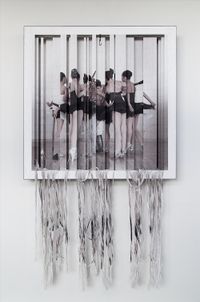 Danza Feroz . De la serie Lugares Comunes by Pablo Boneu contemporary artwork photography, textile