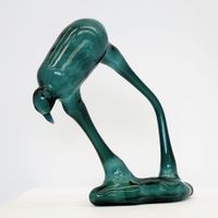 Turquoise by Mark Braunias contemporary artwork sculpture