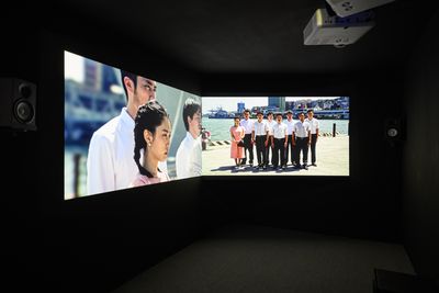Li Kuei-Pi, Clement Town (2022). Video installation.