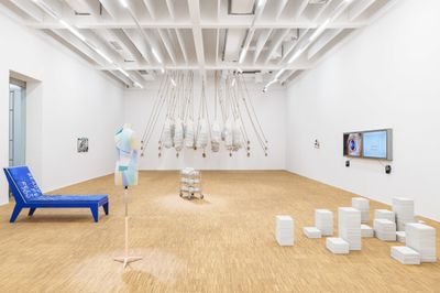 Exhibition view: Group exhibition, The Myth of Normal. Chronic Contradictions, Salzburger Kunstverein (9 May–30 June 2024).