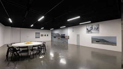 Exhibition view: Group Exhibition, The Part In The Story Where Our Accumulating Dust Becomes A Mountain, Seoul Museum of Art (7 December 2023–3 March 2024).