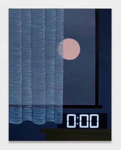 Henni Alftan, Midnight (2020). Oil on canvas. 146 x 114 cm.