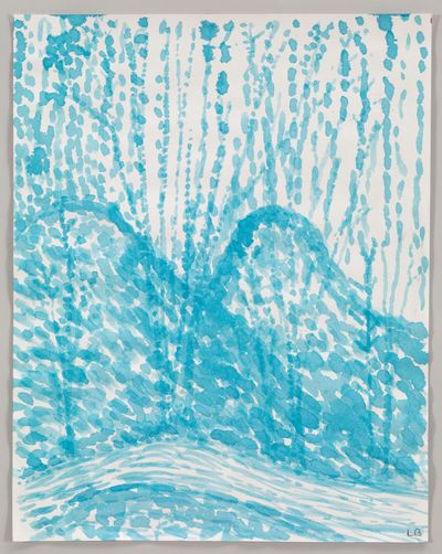 Louise Bourgeois, Untitled (2003). Watercolour on paper. 28.9 x 22.9 cm. © The Easton Foundation / 2020, ProLitteris, Zurich.