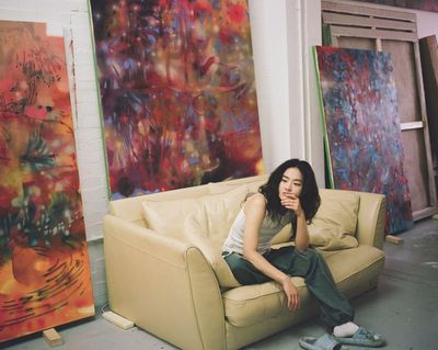 Li Hei Di in her London studio. Images