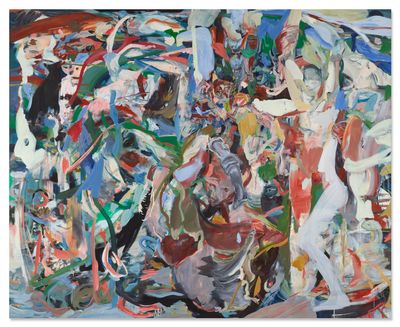 Cecily Brown, The Nymphs Have Departed (2014). Oil on canvas. 170.2 x 210.8 cm.