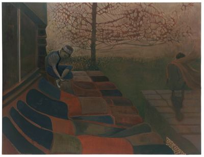Sarah Buckner, Midnight (2021). Oil on linen. 130 x 170 cm.