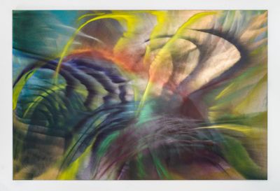Andrea Marie Breiling, Emma (2022). Spray paint on canvas. 162.6 x 243.8cm. © Andrea Marie Breiling.