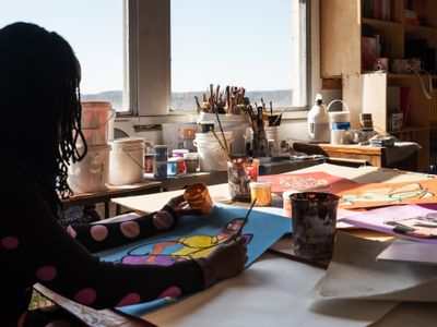 Tschabalala Self Studio.