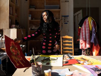 Tschabalala Self Studio.
