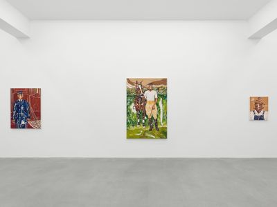Exhibition view: Chase Hall, Clouds in My Coffee, Galerie Eva Presenhuber, Zurich (5 March–9 April 2022).