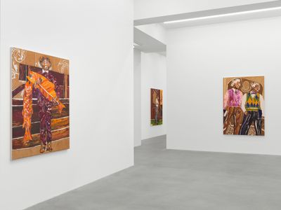 Exhibition view: Chase Hall, Clouds in My Coffee, Galerie Eva Presenhuber, Zurich (5 March–9 April 2022).