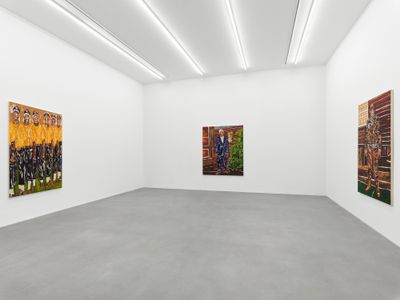 Exhibition view: Chase Hall, Clouds in My Coffee, Galerie Eva Presenhuber, Zurich (5 March–9 April 2022).
