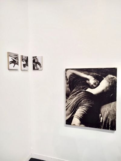 Lore Stessel, SOLO booth at Rossicontemporary, Art Brussels (28 April–1 May 2022). Photo: the author.