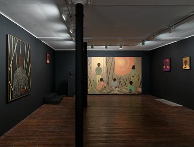 Exhibition view: Jem Perucchini, Corvi-Mora, London (28 April–4 June 2022).