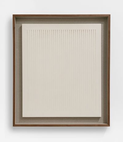 Kwon Young-woo, Untitled (c. 1980s). Korean paper. 70 x 59 cm (Unframed).