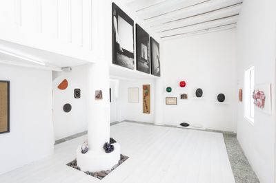 Exhibition view: Lucio Fontana, Studio Casoli, Filicudi (29 July–7 September 2023).