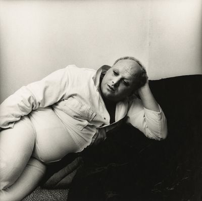 Peter Hujar, Divine (1975). Pigmented ink print. Image: 37.5 x 37.5 cm. © The Peter Hujar Archive/Artists Rights Society (ARS), NY.