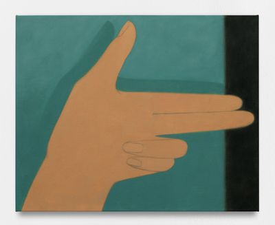 Henni Alftan, Bang (2022). Oil on canvas. 65 x 81 cm.