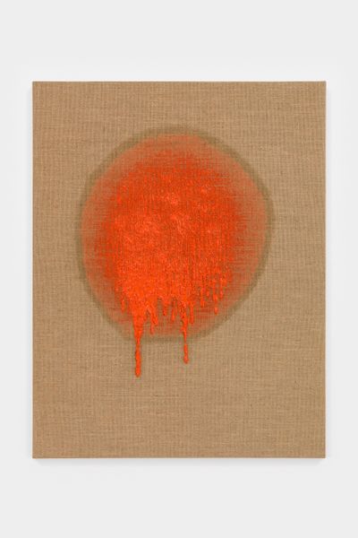 Ha Chong-hyun, Conjunction 20-34 (2020). Oil on hemp. 116.84 x 91.123 x 5.72 cm. © Ha Chong-hyun.