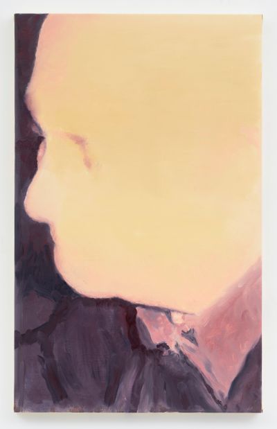 Luc Tuymans, Win (2021). Oil on canvas. 102 x 63.3 cm.