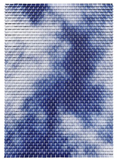 Wang Ningde, Form of Light Polarized Cloud #02 (2013). Honeycomb aluminium panel, acrylic, clear lightbox sheet. 198 x 141.4 x 6 cm. Ed 2 of 3.