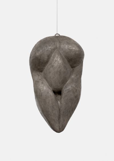 Louise Bourgeois, Femme (1993). Edition of 6 + AP; this is 3/6, bronze, silver nitrate and polished patina. 26.2 x 15.6 x 9.6 cm.