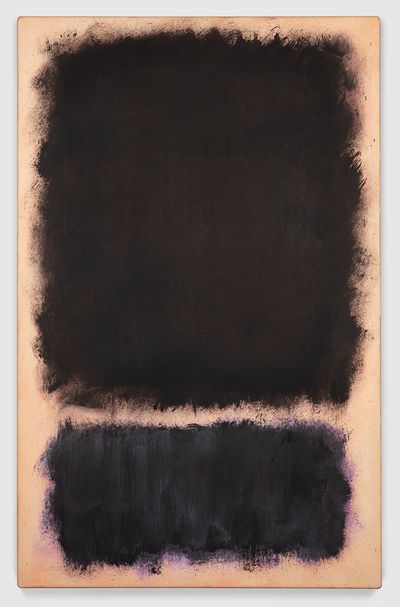 Mark Rothko, Untitled (1968). Acrylic on paper mounted on board. 101.6 cm × 64.8 cm. Collection of Peter Marino © Kate Rothko Prizel and Christopher Rothko.