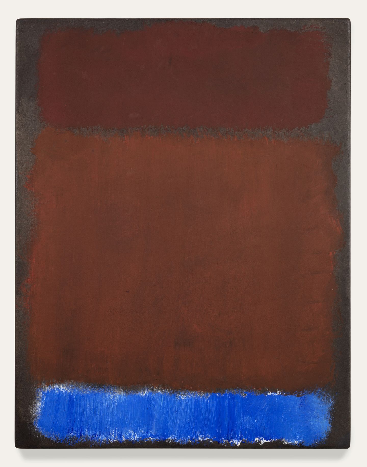 Mark Rothko, Untitled (1968). Acrylic on paper mounted on board. 60.3 cm × 47.3 cm.  Private collection, New York. Courtesy Alex Brotmann Art Advisory. © Kate Rothko Prizel and Christopher Rothko.