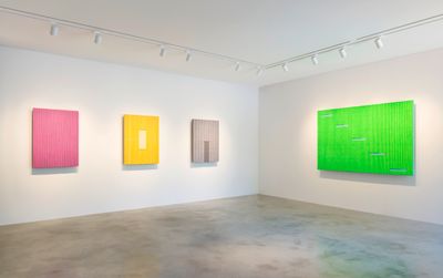 Exhibition view: Park Seo-Bo, Kukje Gallery K1, Seoul (15 September–31 October 2021).