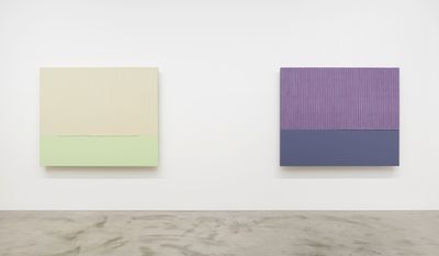 Exhibition view: Park Seo-Bo, Kukje Gallery K1, Seoul (15 September–31 October 2021).