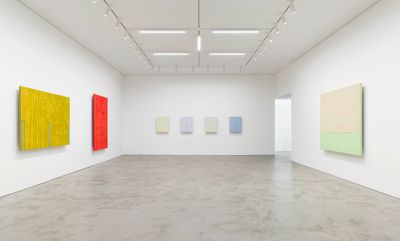 Exhibition view: Park Seo-Bo, Kukje Gallery K1, Seoul (15 September–31 October 2021).