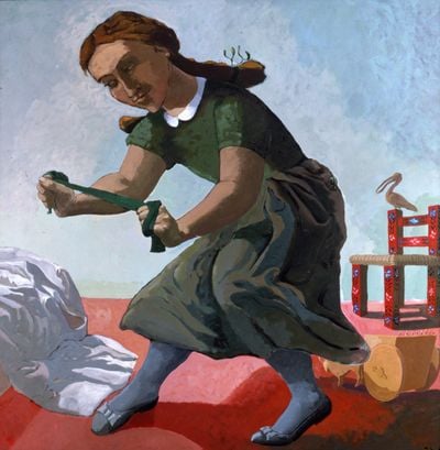 Paula Rego, The Little Murderess (1987). © Paula Rego. Private Collection, England.