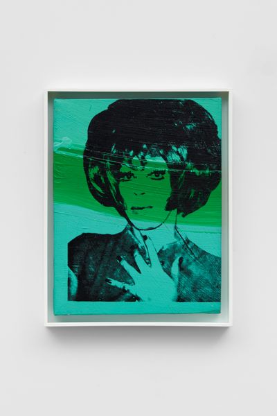 Andy Warhol, 'Helen/Harry Morales for 'Ladies and Gentlemen' (1975). Stamped by The Estate of Andy Warhol and The Andy Warhol Foundation for the Visual Arts on the overlap. Acrylic and silkscreen ink on canvas. 36 x 28 cm. © The Estate of the Artist.