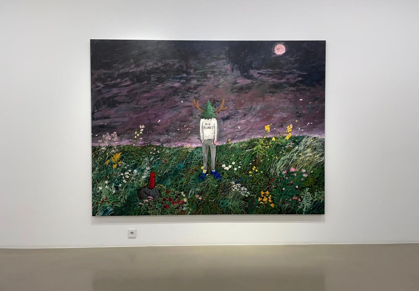 Exhibition view: Yuichi Hirako, Mount Mariana, Gallery Baton, Seoul (13 August–16 September 2021). Courtesy Gallery Baton.