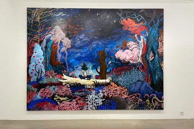 Exhibition view: Yuichi Hirako, Mount Mariana, Gallery Baton, Seoul (13 August–16 September 2021).