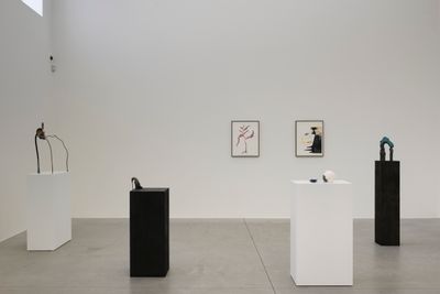 Exhibition view: Grace Schwindt, Lacuna, Zeno X Gallery, Antwerp (19 April–24 June 2023).